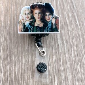 Hocus Pocus Sanderson Sisters Nurse Doctor Badge Reel